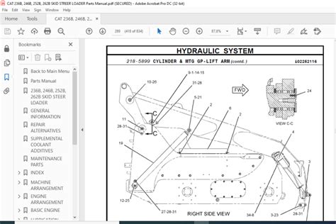 specs on cat 236b skid steer|cat 236b parts diagram.